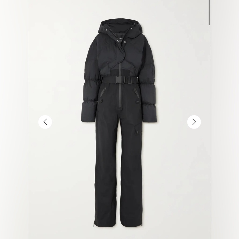 CORDOVA sommet jumpsuit in onyx skii